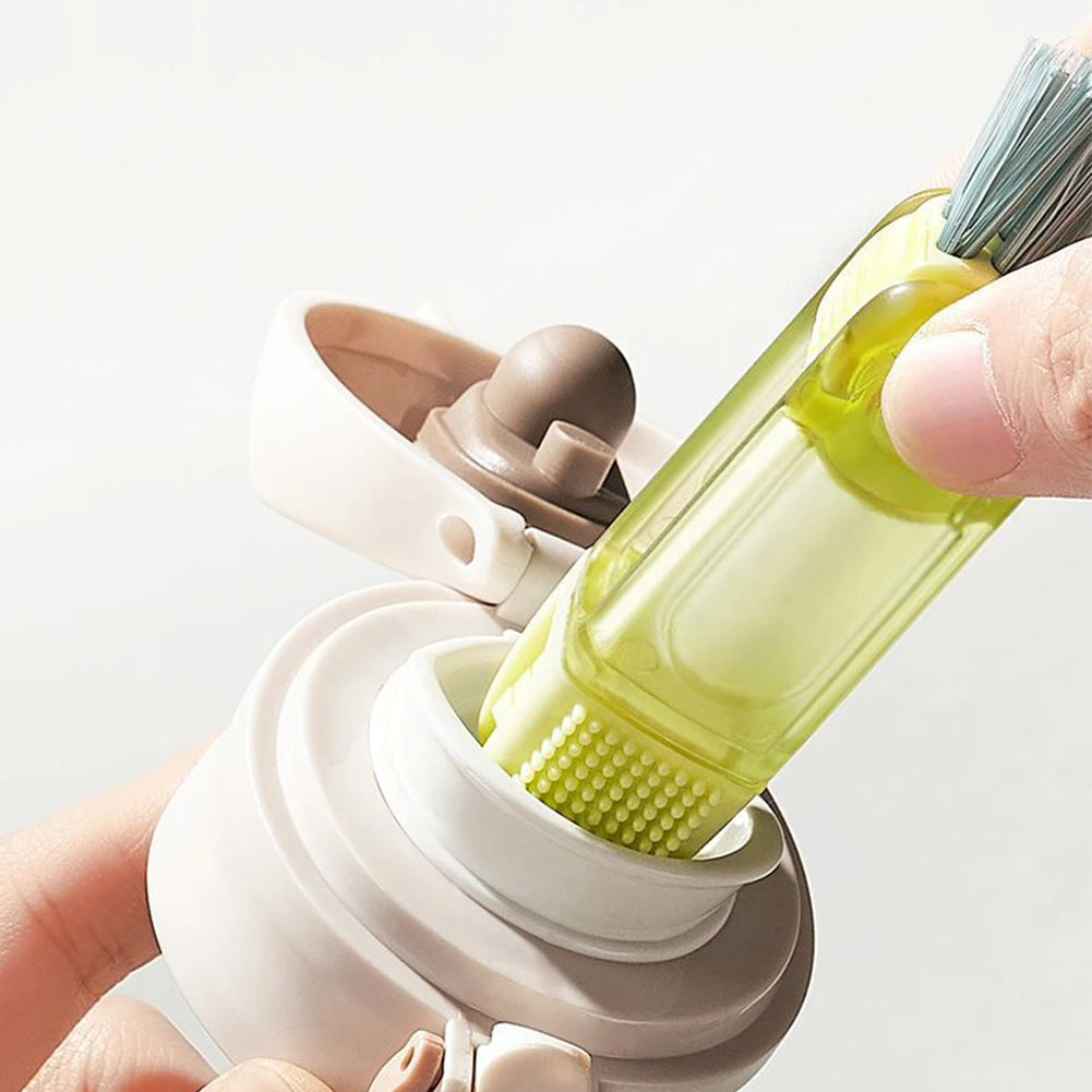 3 in 1 Cup Lid Gap Cleaning Brush