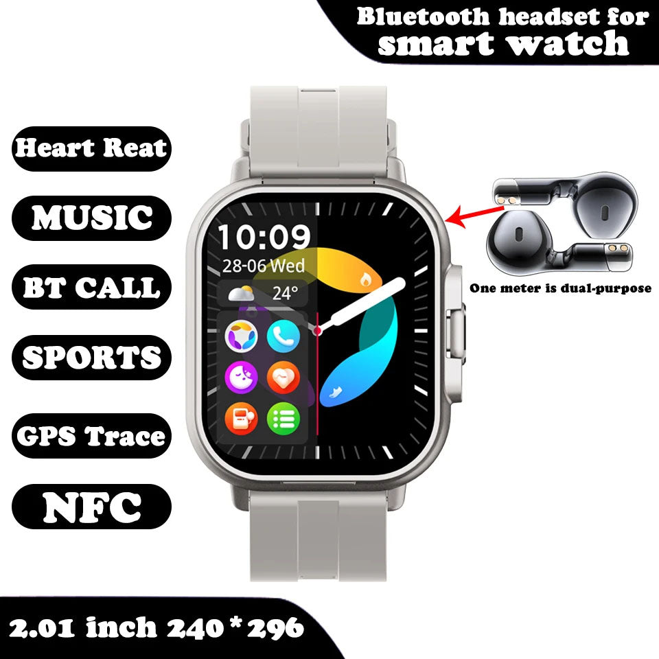Smartwatch with Earbuds